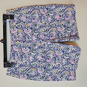 Boden Paisley Print 6" Shorts